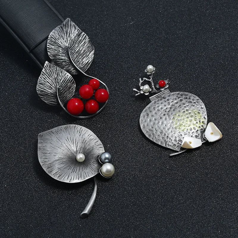 National Style Retro Brooch